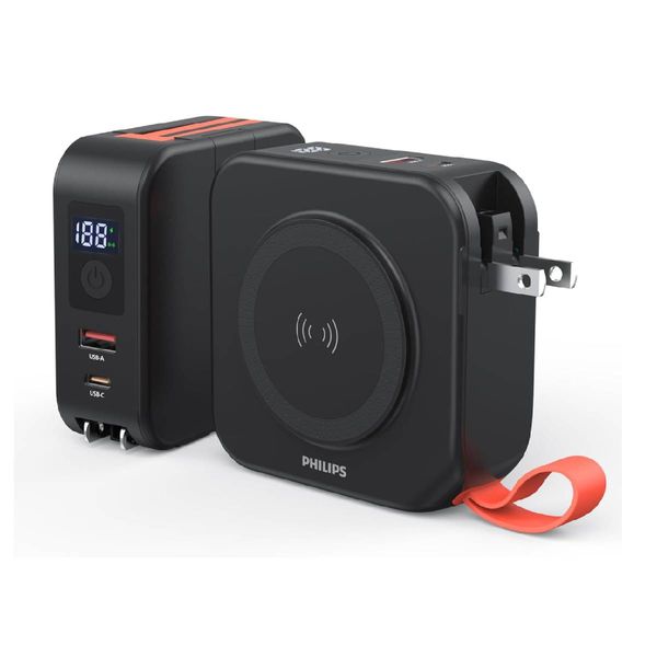 Philips DLP4347CB 10.000mAh Black Powerbank