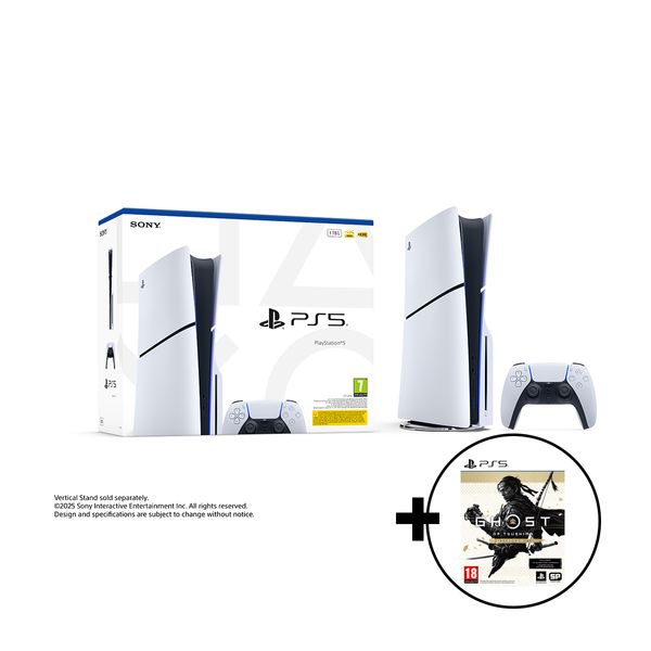 Sony PS5 Slim Edition 1TB & Ghost of Tsushima