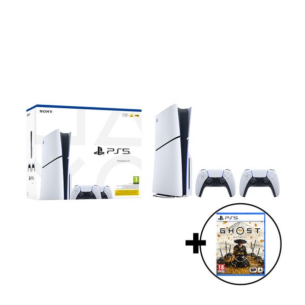 Sony Playstation 5 Standard Edition 1TB & Dualsense & Ghost of Yotei