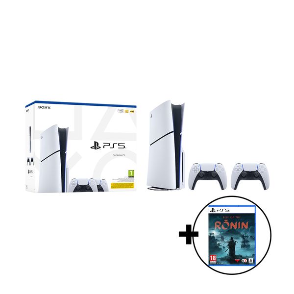 Sony Playstation 5 Standard Edition 1TB & Dualsense & Rise of the Ronin