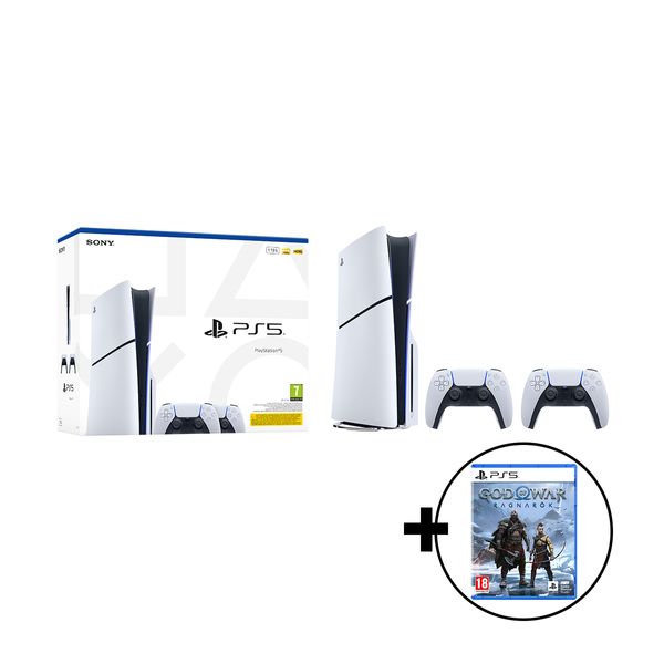 Sony Playstation 5 Standard Edition 1TB & Dualsense & God of War Ragnarok