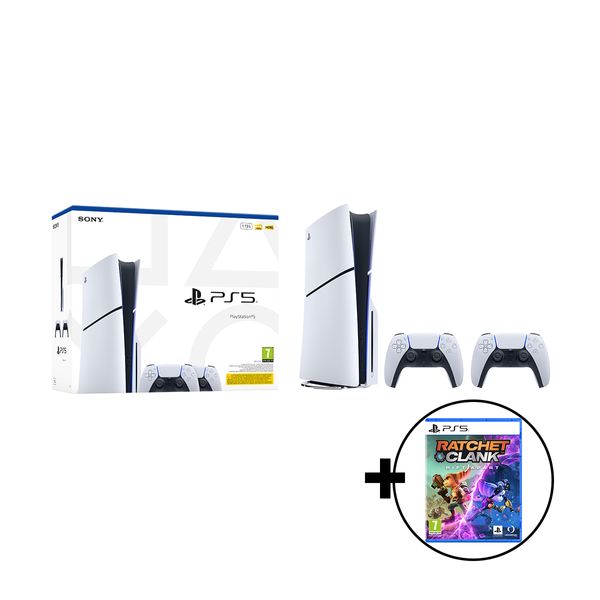 Sony Playstation 5 Standard Edition 1TB & Dualsense & Ratchet & Clank