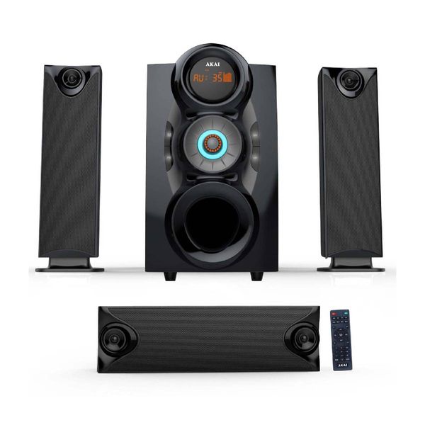 Akai SS028A-3208C Black Micro HI-FI