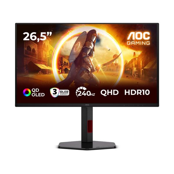 AOC Q27G4ZDR QD OLED 240Hz Gaming Monitor