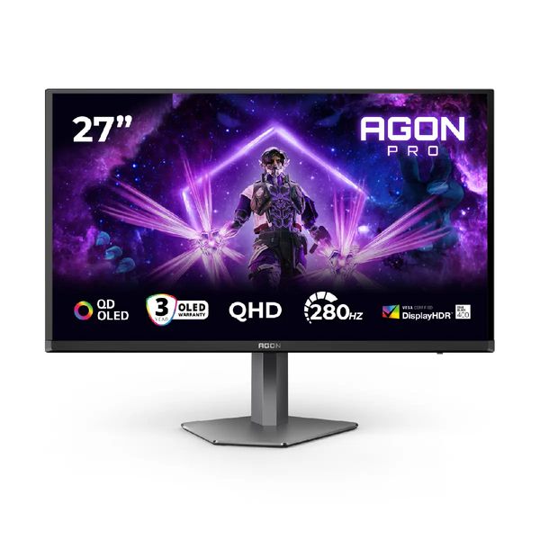 AOC AG276QZD2 QD OLED Gaming Monitor