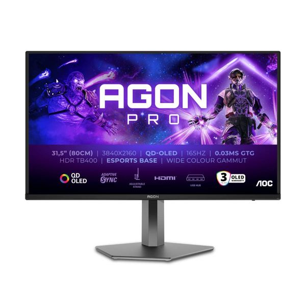 AOC AG326UD QD OLED Gaming Monitor