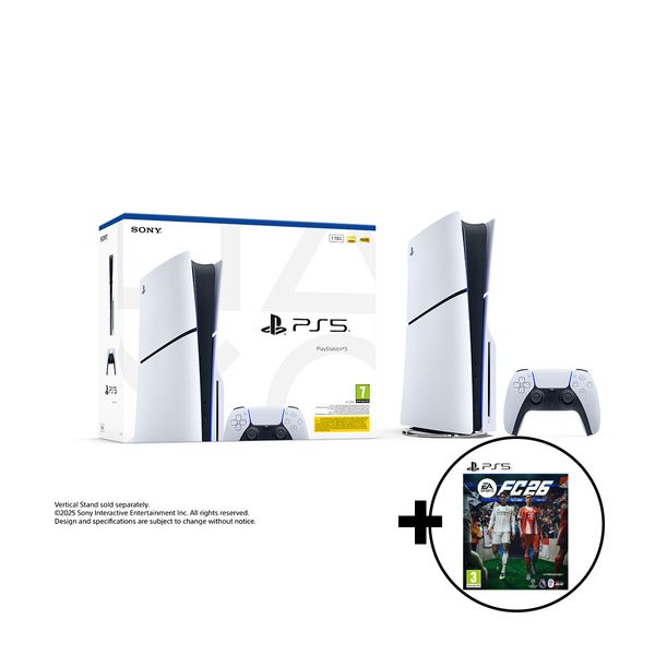 Sony PS5 Slim Edition 1TB & EA SPORTS FC 26