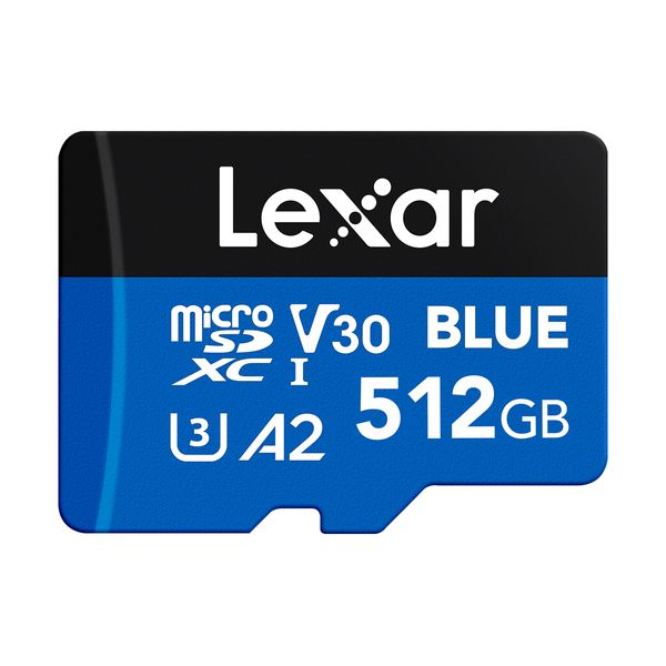 LEXAR microSD 512GB 170MB V30 A2 Blue Κάρτα Μνήμης