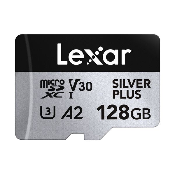 LEXAR microSD 128GB 205R/150W Silver+ Κάρτα Μνήμης