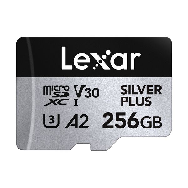 LEXAR microSD 256GB 205R/150W Silver+ Κάρτα Μνήμης