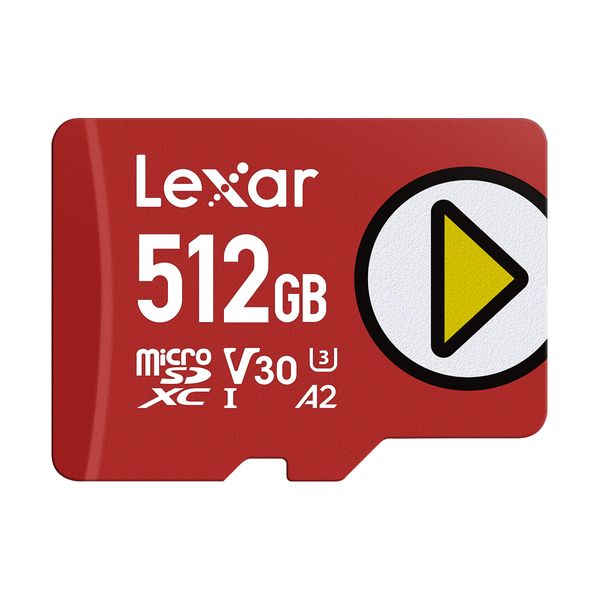 LEXAR microSD Play 512GB 205R/140W A2 Κάρτα Μνήμης