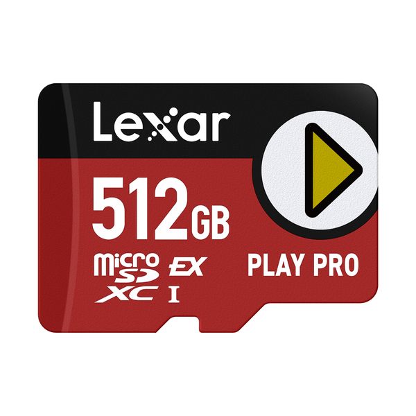 LEXAR microSD Play Pro 512GB 900R/600W Κάρτα Μνήμης