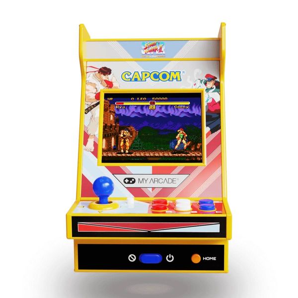 Arcade1Up Retro Arcade Pro Super Street Fighter 2 4.8"