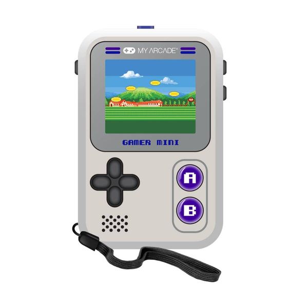 Arcade1Up Gamer Mini Classic Gray & Purple
