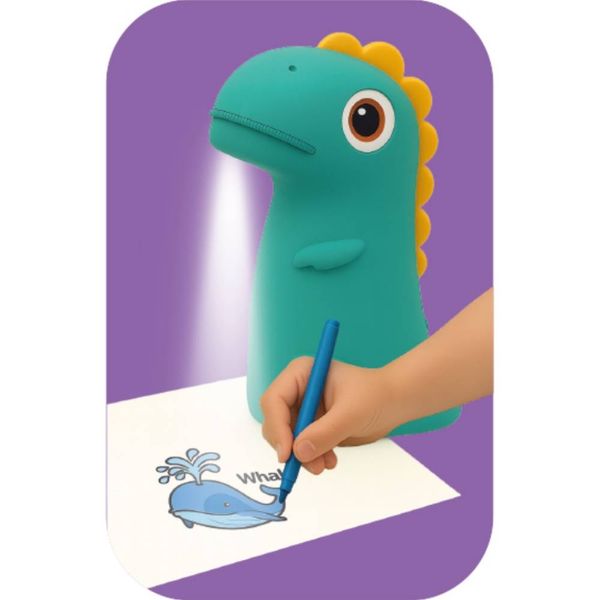 Kiddoboo Dino's Art Green Παιδικός Projector
