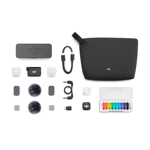 Dji Mic Mini 2 2 TX & 1 RX & Charging Case Ασύρματο Μικρόφωνο