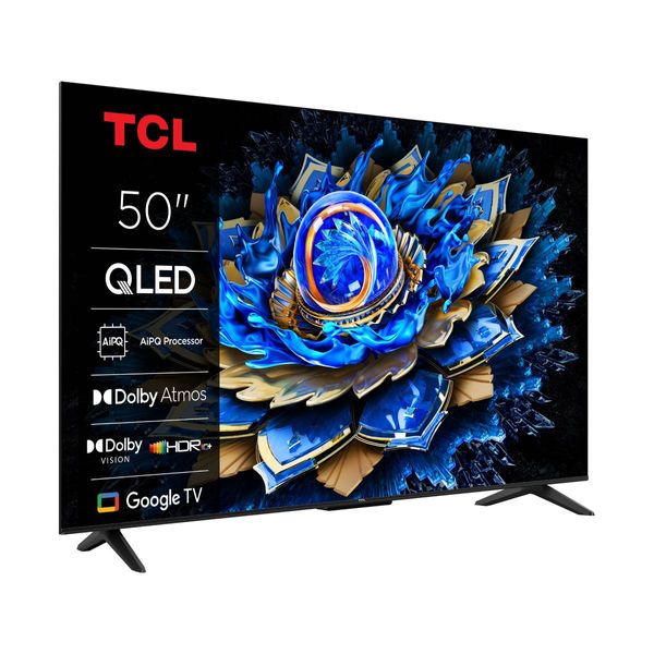 TCL QLED 50T69C 50" Τηλεόραση Google TV 4K