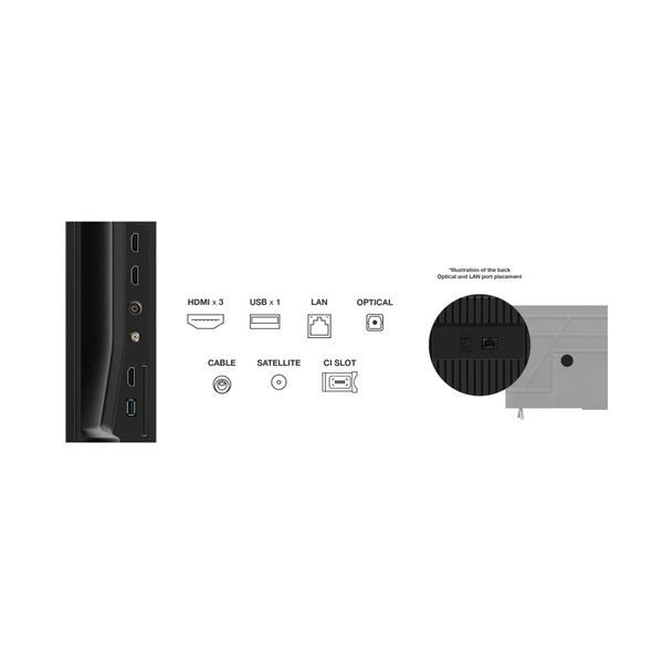 TCL QLED 65T69C 65" Τηλεόραση Google TV 4K