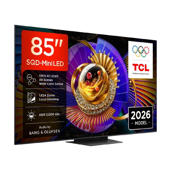 TCL SQD Mini LED 85C7L 85" Τηλεόραση Google TV 4K