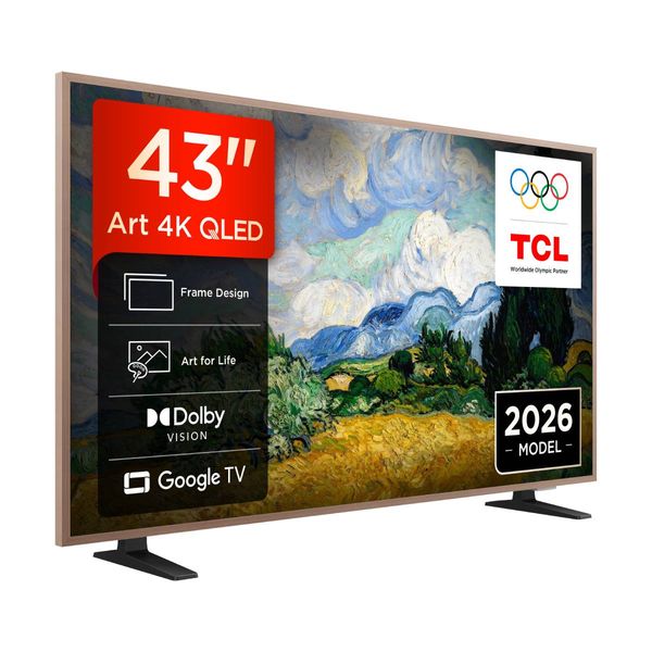 TCL QLED 43A400 Pro 43" Τηλεόραση 4K Google TV