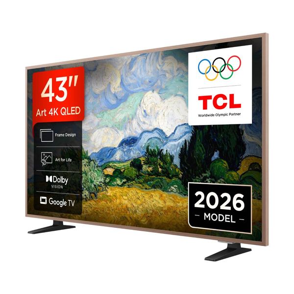 TCL QLED 43A400 Pro 43" Τηλεόραση 4K Google TV