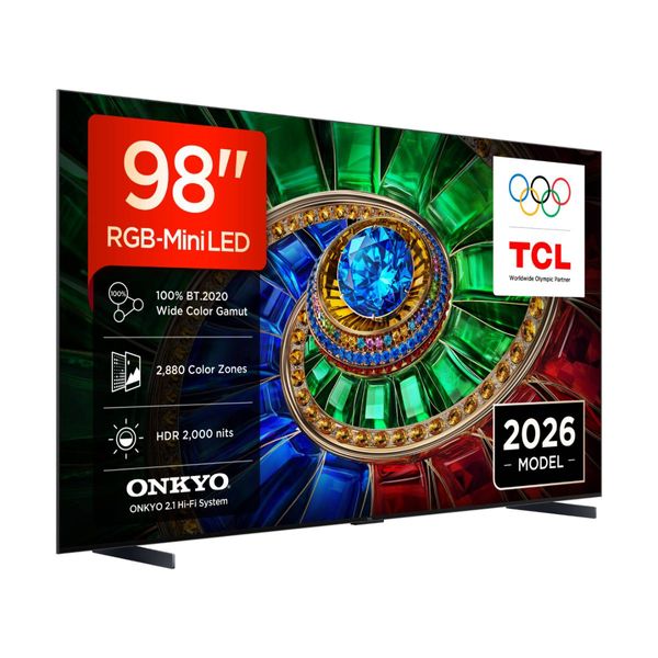 TCL RGB Mini LED 98RM7L 98" Τηλεόραση Smart 4K TV