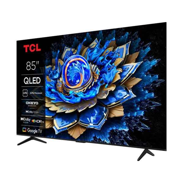 TCL QLED 85T69C 85" Τηλεόραση Google TV 4K