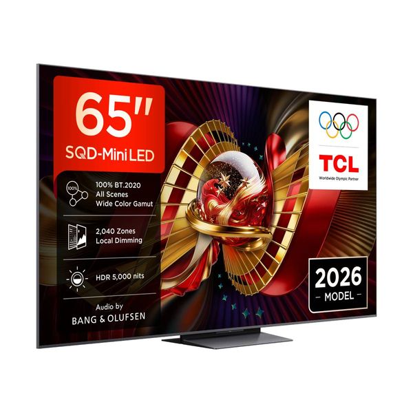 TCL SQD-Mini LED 65C8L 65" Τηλεόραση 4K Google TV