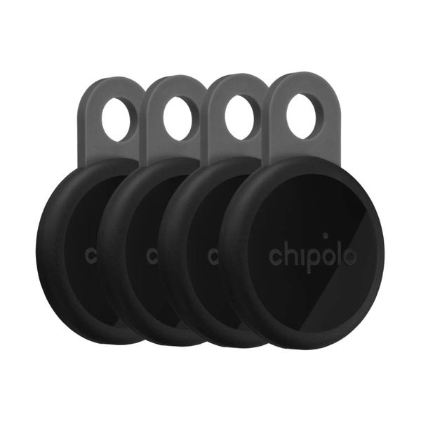 Chipolo Loop 4 Pack Charcoal Tracking Tag