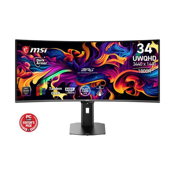 MSI MPG 341CQR QD-OLED X36 34" Gaming Monitor