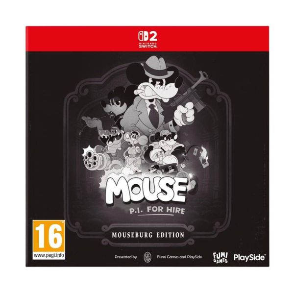 MOUSE: P.I. For Hire Mouseburd Edition Switch 2 Game