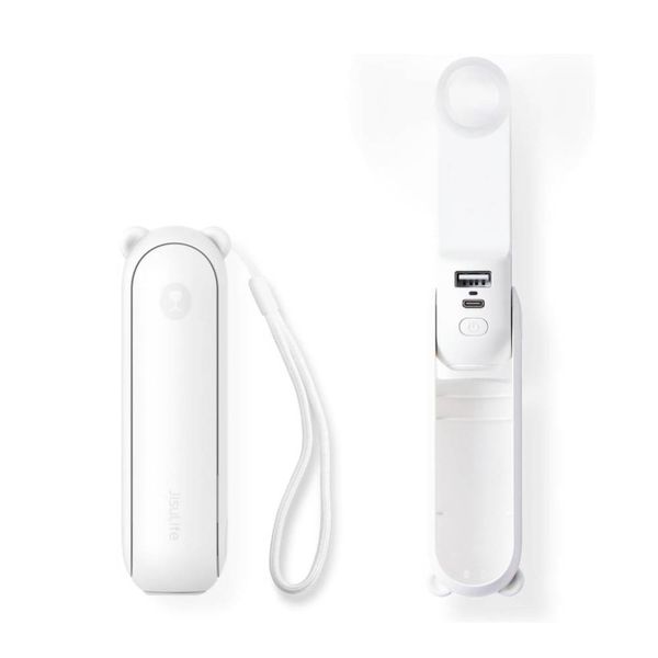 JisuLife 8 Plus White Ανεμιστήρας Χειρός