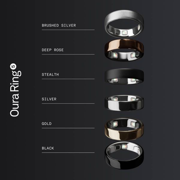 Oura Ring 5 Size 9 Black Smart Δαχτυλίδι