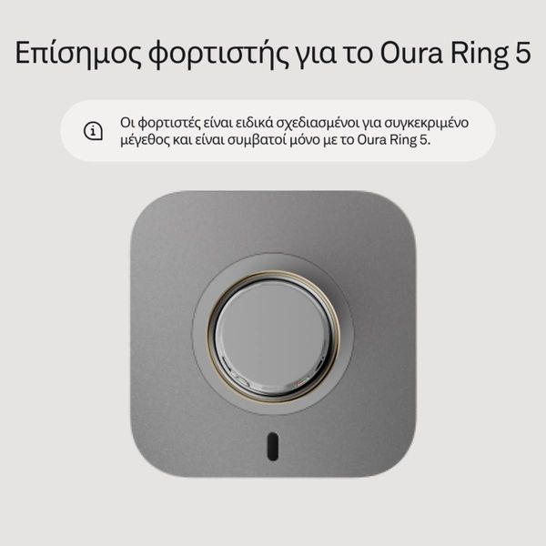 Oura Ring 5 Size 8 USB-C Φορτιστής