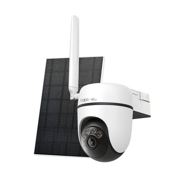 TP-Link Tapo C615G Kit Solar-Powered Pan/Tilt 4G Lte Κάμερα Ασφαλείας
