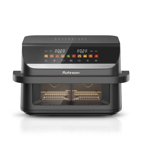 Rohnson R-28011 Dual 11.5XXL Φριτέζα Αέρα