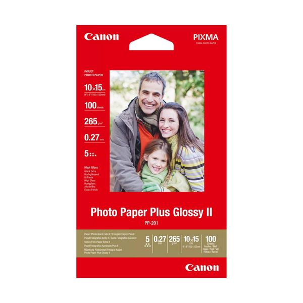 Canon PP-201 4x6inch 100τεμ. Φωτογραφικό Χαρτί