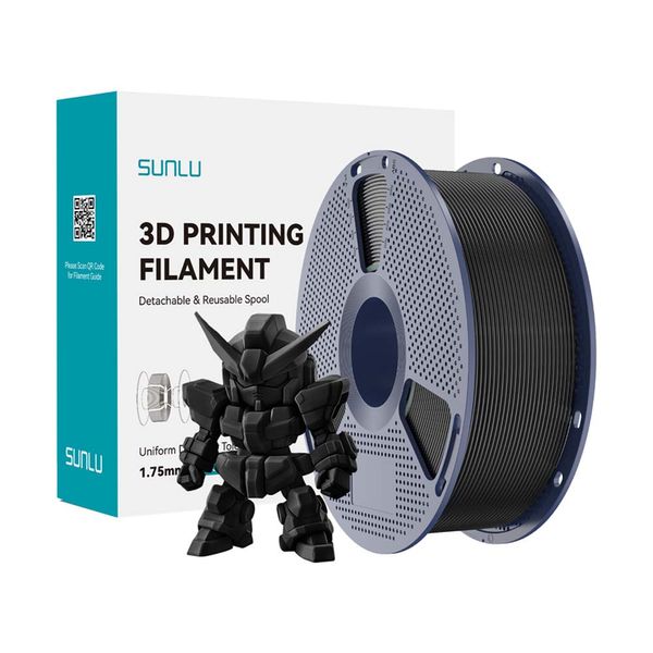 Sunlu PLA+ 2.0 (Μαύρο) Νήμα