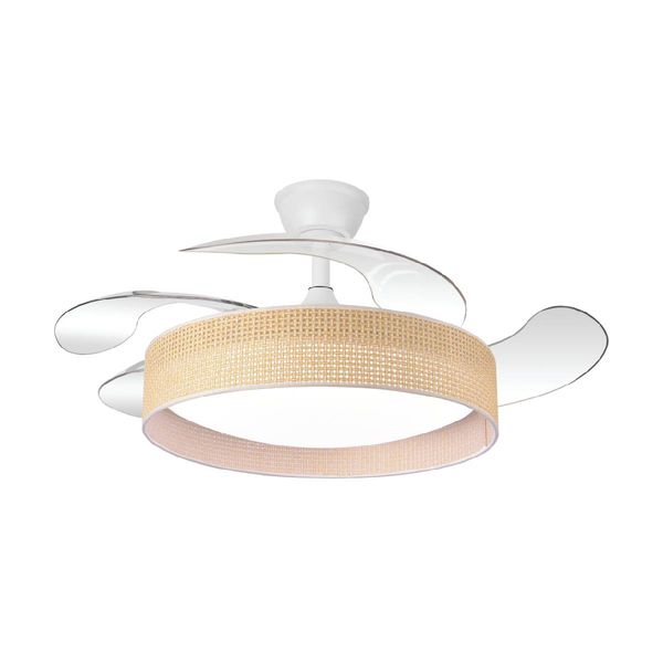 Eurolamp 300-25086 45W DC White Ανεμιστήρας Οροφής