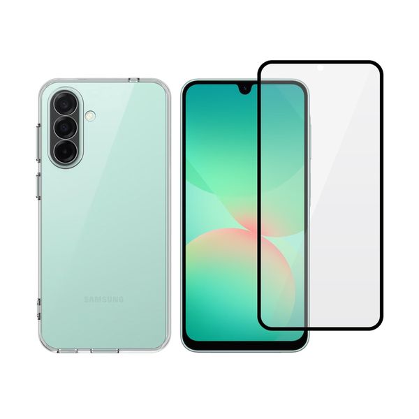Redshield Samsung Galaxy A27 TPU Case & Glass Transparent Σετ - Θήκη Κινητου & Προστατευτικό Οθόνης