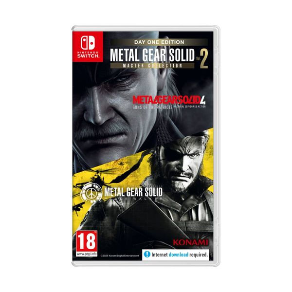 Metal Gear Solid Master Collection Vol.2 D1 Edition Switch Game
