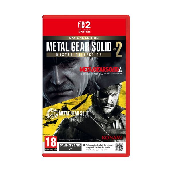 Metal Gear Solid Master Collection Vol.2 D1 Edition Switch 2 Game
