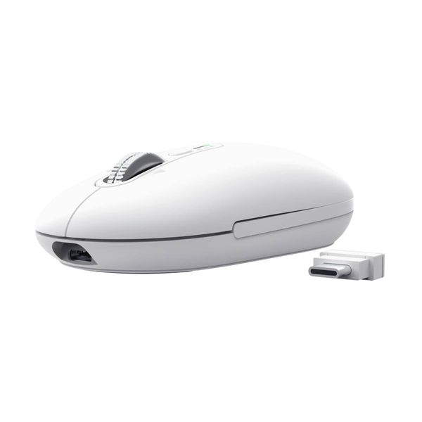 Trust Seron Slim Multi Wireless Hyperscroll White Mouse
