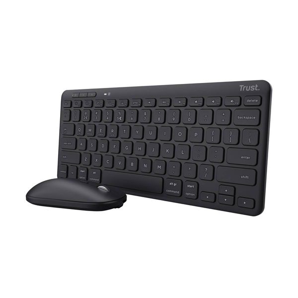 Trust Lyra Multi Device Wireless Πληκτρολόγιο & Ποντίκι