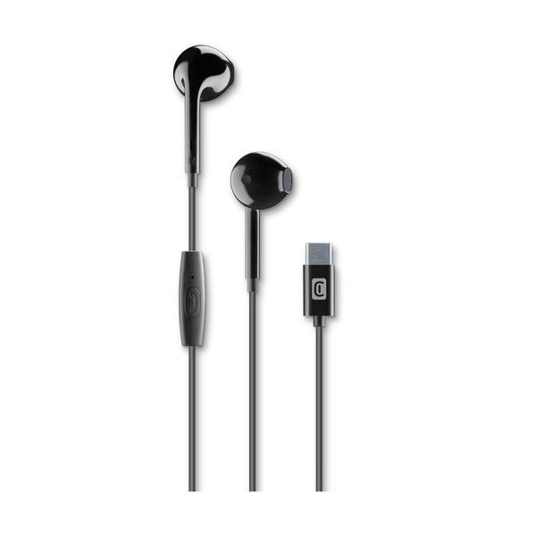 Cellular Line Type-C Black Ακουστικά HandsFree