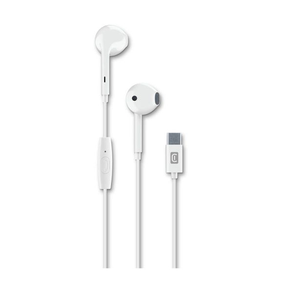 Cellular Line Type-C White Ακουστικά HandsFree