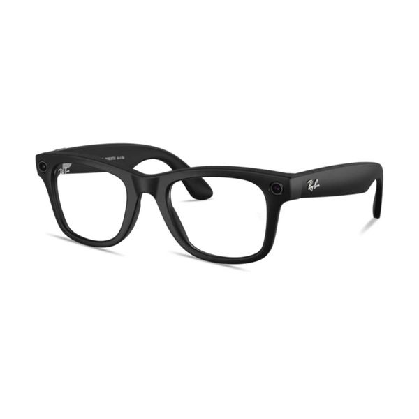 Ray‑Ban Meta Wayfarer Gen 2 Matte Black/Clear Large Έξυπνα Γυαλιά