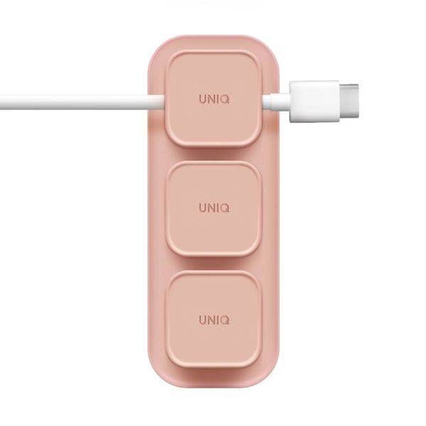 Uniq Pod Pink Μαγνητική Βάση Καλωδίων