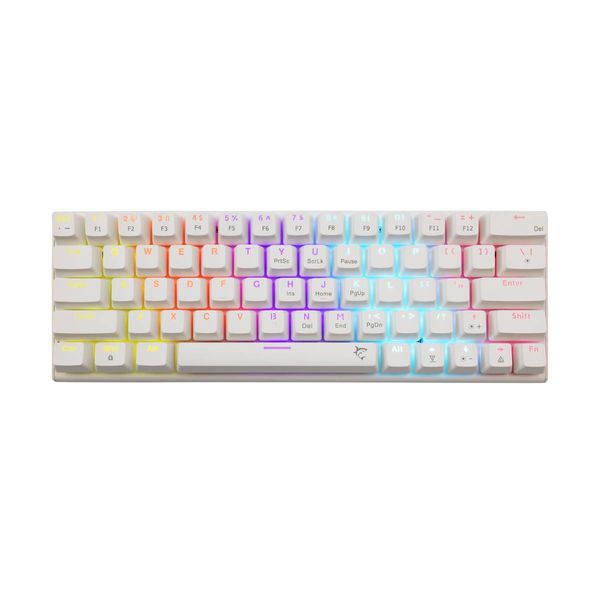 White Shark Wakizashi 2 White Gaming Keyboard
