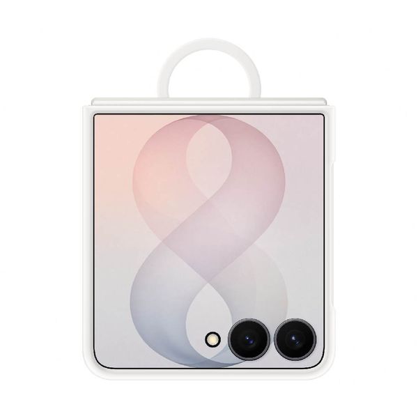 Samsung Flip 8 Magnetic Ring White Θήκη Κινητού